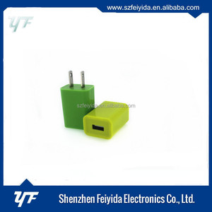 Eléctrico tipo de Muestra gratis 5 v 1a mini cubo de 1 puertos usb cargador de pared del teléfono móvil para el iphone - Product Image 1