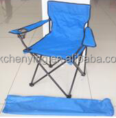 Chaise de camping pliante à drapeau personnalisé avec porte-gobelet et sac de transport, chaise d'extérieur portable pour événements/camping/sport