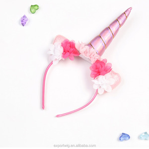 Mágico de cuerno de unicornio fiesta diadema de pelo perfecto vestido niños bebé niños Cosplay regalo de desgaste de la cabeza las niñas Accesorios - Product Image 5