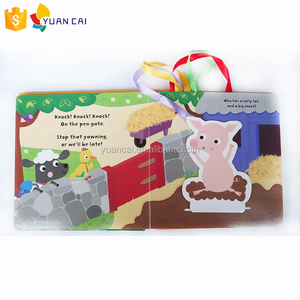 Trẻ Em Cuốn Sách Ngắn 3D Finger Rối Câu Chuyện Cuốn Sách Cho Trẻ Em - Product Image 4