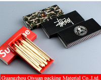 Small Plain Craft Paper Empty Matchbook in Bulk Wholesale China Coated Paper, Custom Printing Paper Matches Box With Scratch