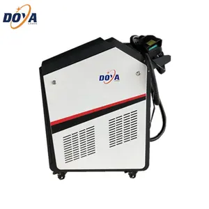 High Speed 100W 200W 500W 1000W Optical Fiber Laser Cleaning Machine for Auto Parts Tire Mould Rust Oil Paint Oxide Removing