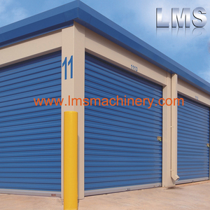 Cao-thép mạ kẽm bền Con lăn cửa màn trập PLC lõi thành phần cuộn tạo thành máy với động cơ động cơ & mang - Product Image 6