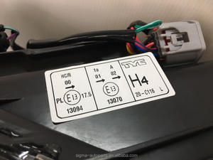 Produit phare Phare de voiture H.LAMP LH ELEC OEM D651510L0D pour DEMIO Sigma Certifié ISO9001 Garantie 1 an - Product Image 4