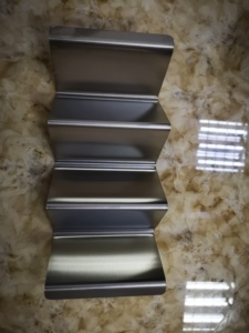 <span class=keywords><strong>Bandejas</strong></span> de acero inoxidable para tacos, bandeja de acero inoxidable para hornear, <span class=keywords><strong>lavavajillas</strong></span> y parrilla, soporte para tacos, 4 paquetes - Product Image 2