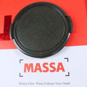 Massa写真機器デジタルカメラアクセサリー顕微鏡カメラブラックプラスチック37mmレンズキャップ - Product Image 6