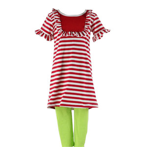 Nuevos productos de camisa de legging temporada de fútbol chica traje venta al por mayor ropa de los niños - Product Image 4