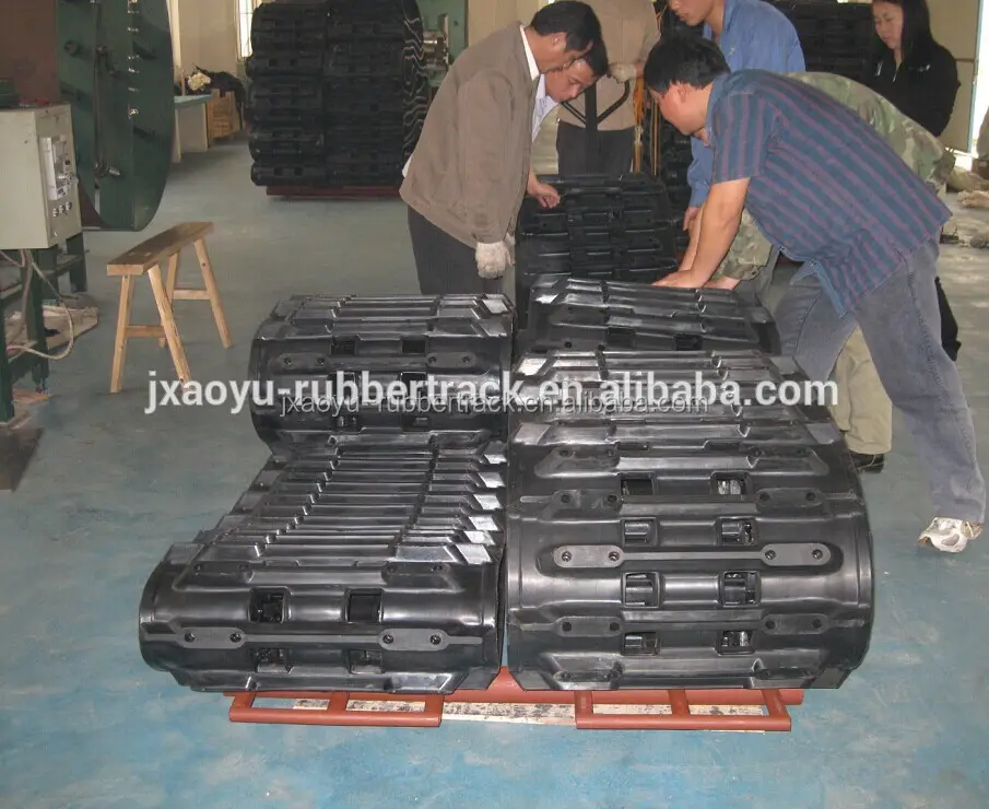 Factory Supply 620*90.6*64 Hagglunds Bv 206 Atv Rubber Spoor, Rubber Crawler Track