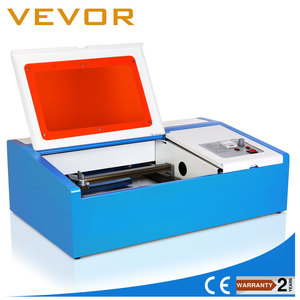 40 W CO2 grabado láser máquina de corte grabador cortador puerto USB de alta precisión - Product Image 1