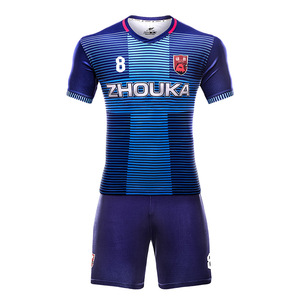 ZHOUKA profession design soccer team wear original soccer jerseys - Product Image 3