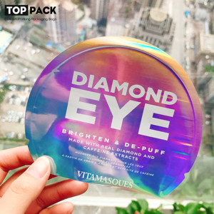 การพิมพ์ที่กำหนดเองพลาสติกผนึกอลูมิเนียมฟอยล์ Mylar Ziplock บรรจุถุงโฮโลแกรม - Product Image 4
