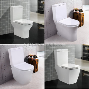สุขภัณฑ์เซรามิกสีขาวแบบติดผนังสำหรับห้องน้ำ - Product Image 5