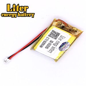 Plug 1.5-2 P 3.7 V 652535 800 mah rechargeable Lithium ion polymer battery - Product Image 1