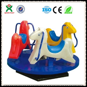 Simple Design Outdoor Antique Carousel Merry Go Round Equipment for Sale /toy Carousel for Children and Adults (QX-123K) - Product Image 6