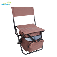 Chaise de pêche pliable légère et portable, idéale pour le camping, les voyages, les loisirs, la plage et le jardin, avec sac isotherme.