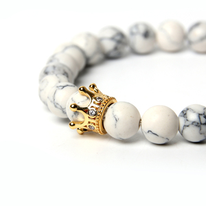 Most Popular Products 2020 Yinyang Couple <strong>White</strong> and Black Crown <strong>Bracelet</strong> - Product Image 5
