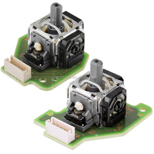Gamepad Analog Stick 3D Joystick avec carte PCB pour Nintendo <span class=keywords><strong>Wii</strong></span> U Game Controller Gauche Droite Sensor Module Rocker Set - Product Image 1