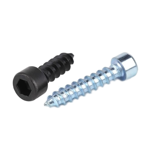 Acero negro M2 M2.5 M3 M3.5 M4 M5 M6 Tapa de cabeza hueca hexagonal Allen <span class=keywords><strong>Tornillo</strong></span> autorroscante <span class=keywords><strong>2</strong></span> #3 #4 #6 #8 #10 #12 #2G 3G 4G 6G 8G 10g 12g - Product Image 3
