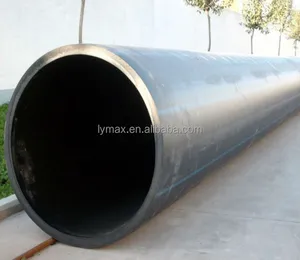 HDPE 710mm 1200mm 1400mm büyük çaplı plastik drenaj borusu satılık