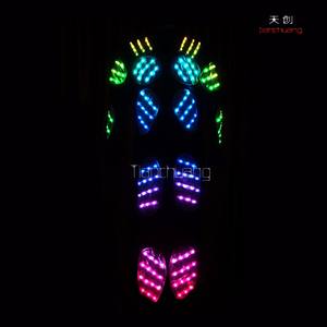 Tron TC-014 LED mono Traje de <span class=keywords><strong>la</strong></span> danza, programado led tron traje de <span class=keywords><strong>la</strong></span> danza - Product Image 1