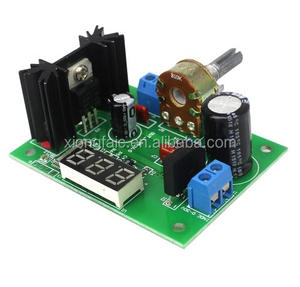<span class=keywords><strong>LM317</strong></span> AC/DC ajustable regulador de voltaje Step-down módulo de alimentación con pantalla <span class=keywords><strong>LED</strong></span> 1,25 V- 28 V DC - Product Image 2