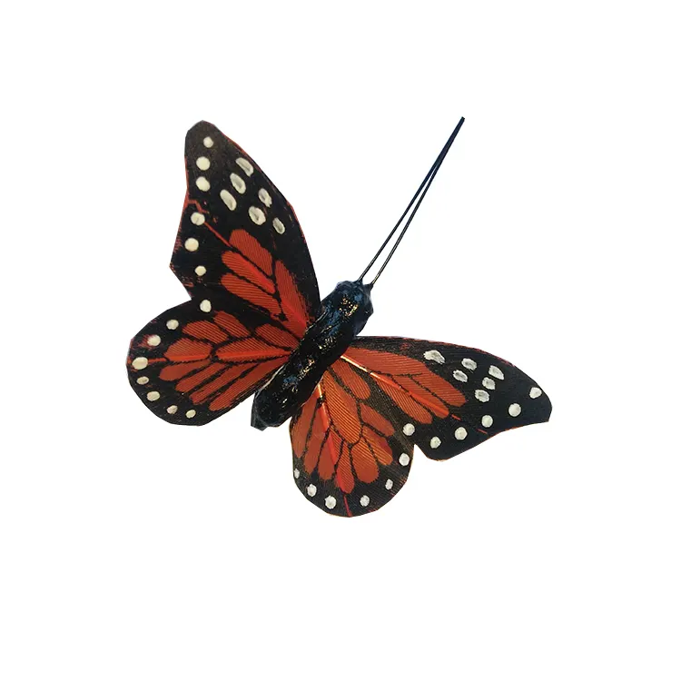 Mooie monarch vlinder voor bloemen schikken