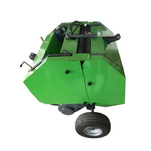 Mini Ủ Baler Wrapper Ngô Ủ Round Baler hay Rơm Bale Bó Bao Bì Gói Máy