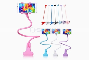 Phổ 360 Rotating Máy Tính Để Bàn Giường Những Người Lười Biếng Có Thể Thu Vào Pad Chủ Kẹp <span class=keywords><strong>Stand</strong></span> cho iPad Tablet PC - Product Image 5