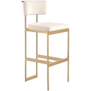 Moderne <span class=keywords><strong>Brossé</strong></span> En Laiton Doré En <span class=keywords><strong>Acier</strong></span> Inoxydable <span class=keywords><strong>Tabouret</strong></span> de Bar poignée Arrière Chaise Haute Pour La Barre À La Maison D'hôtel - Product Image 2