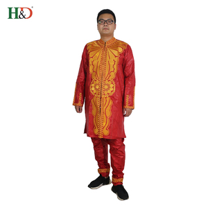 Trasporto Libero H & D <span class=keywords><strong>di</strong></span> Nuovo <span class=keywords><strong>Stile</strong></span> Dei Pantaloni <span class=keywords><strong>Uomo</strong></span> Modelli <span class=keywords><strong>di</strong></span> Abbigliamento Africano Bazin Riche Vestito Dalla Cina - Product Image 6