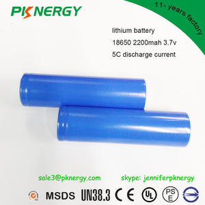 alta velocidad 5C li-ion 18650 2200 mAh 3.7 V cilindro de la batería de iones de litio para herramientas eléctricas - Product Image 3