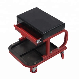 200 LB de capacidad <span class=keywords><strong>Taller</strong></span> de reparación de automóviles <span class=keywords><strong>Taburete</strong></span> de bar Mecánico rodante neumático <span class=keywords><strong>Taller</strong></span> de heces - Product Image 3