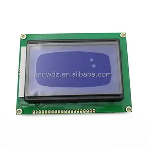 12864 LCD module 5V blue screen 12864 LCD ST7920 with backlight Universal serial port LCD12864