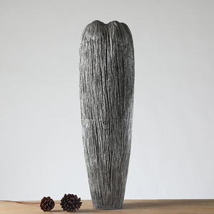 गृह सजावट नॉर्डिक polyresin बड़ा आकार सजावटी vases लंबा बड़ी मंजिल फूल फूलदान - Product Image 5