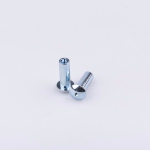 Zinc Plaqué Tête Ronde En Acier Semi-Creux <span class=keywords><strong>Rivet</strong></span> - Product Image 3