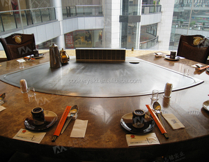 Comercial Japonés carne arroz frito marisco sushi <span class=keywords><strong>teppanyaki</strong></span> con ventilador de escape - Product Image 1
