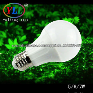 Seúl 5630smd e27 bulbo llevado plástico 82Ra 85-100lm/w 5/6/7W - Product Image 1
