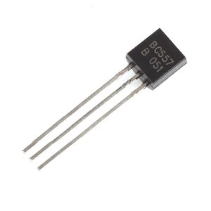 Émetteur-récepteur bipolaire BC557B BJT PNP -45V -100mA HFE/800, originale - Product Image 6