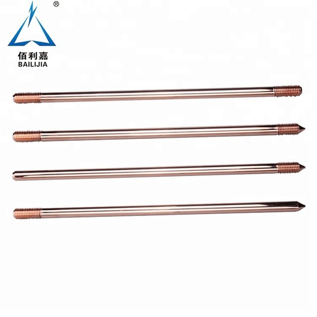 Electrical Grounding Copper Coated Steel Earth Rod