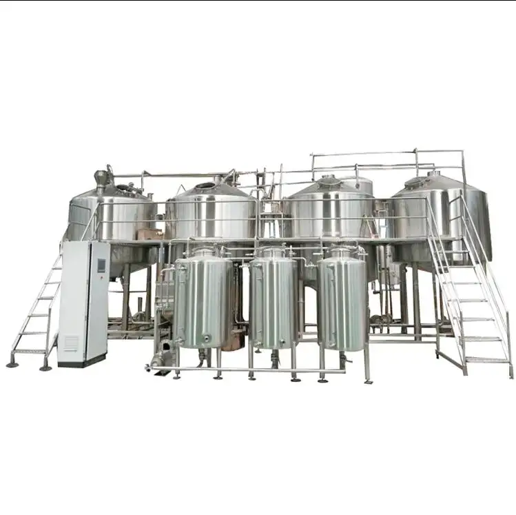 Tipos de processamento de álcool 5000l e nova planta de cerveja comercial condicionado