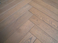 Technologie allemande 10mm Toplayer Chêne Chevrons Parquet Carreaux de bois