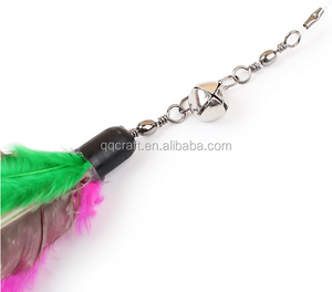 Cat QQPet Fether telescopic cane Fishing rotate Wand Cat Teaser toys - Product Image 3