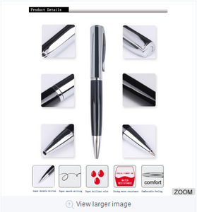 Chine usine classique <span class=keywords><strong>mont</strong></span> noir heavy metal <span class=keywords><strong>stylo</strong></span> à bille pour le cadeau - Product Image 3