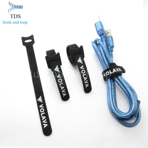 Cinta de Sujeción de Cables con Gancho y Bucle de Nailon de 12 mm, Colorida, con Logotipo Impreso, Duradera, Reutilizable, para Uso en Interiores y Exteriores - Product Image 5