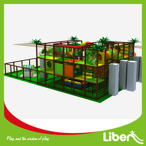 מקורה ילד לשחק משפחת כיף באיכות גבוהה ג 'ונגל נושא מקורה מגרש משחקים לילדים - Product Image 3