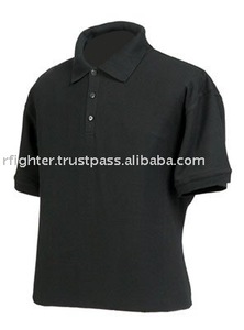 Chemises de golf en flanelle solide, polyester/coton, vintage, manches longues - Product Image 6