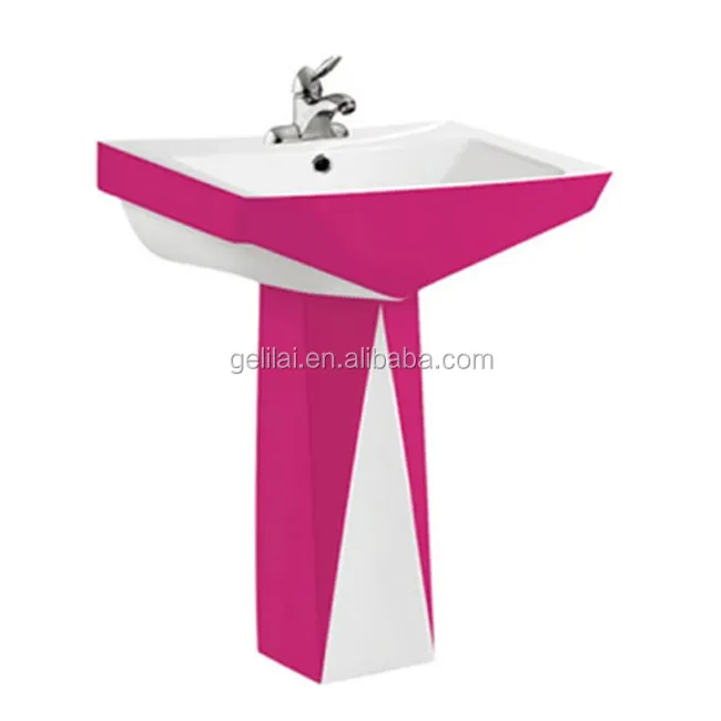 Trendy pink pedestal sink for sale Pink Pedestal Sink China Trade Buy Direct From Factories At Alibaba Com