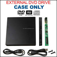 IDE a USB 2,0 EXTERNAL CADDY ENCLOSURE CASE COVER para LAPTOP DVD CD RW DRIVE