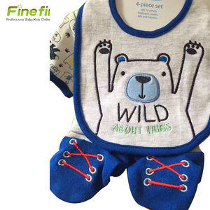 Malla de algodón azul para bebés, algodón, alta calidad, hecho en fábrica China, 4 piezas - Product Image 2