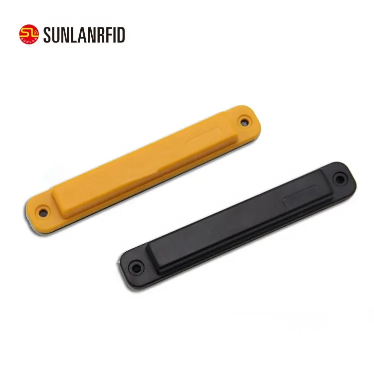 SUNLANRFID-Material ABS ISO 18000-6c, passv de largo alcance, UHF, etiqueta de metal RFID para seguimiento de camiones